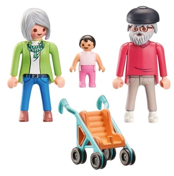 PLAYMOBIL Figures My Life Grandparents with Grandchild