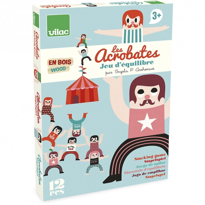 Vilac Houten figuurtjes acrobaten