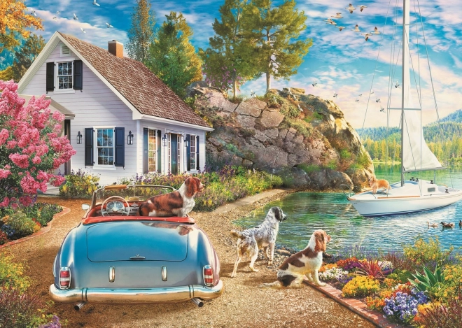 Puzzle 2000 pièces Port d’été