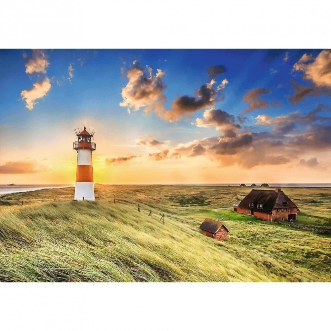 TREFL Puzzel Premium Plus Photo Odyssey: Vuurtoren op eiland Sylt 1000 stuks