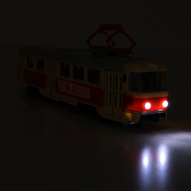 Czech Announcing Tram Brno