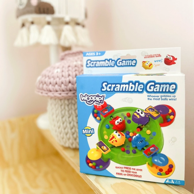 Woopie Hungry Frogs and Crocodiles Board Game