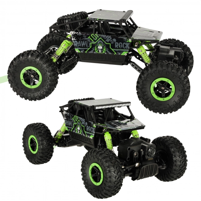 Remote Control Rock Crawler Car – Green