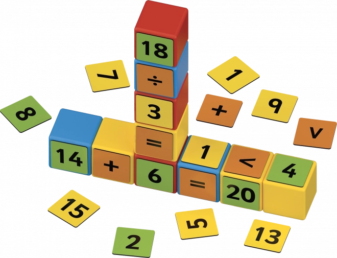 Geomag Magnetic Cubes Math Set
