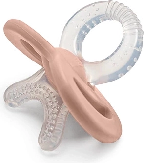 Massagebijtring 2+, Pastel English Rose