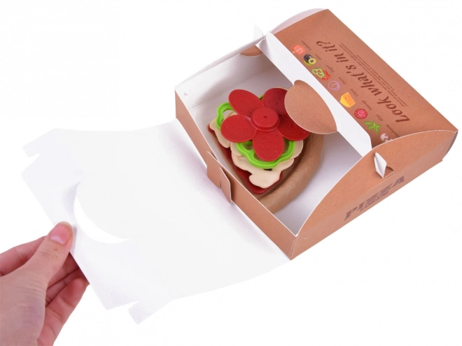 Keukenset voor het bereiden van pizza voor kinderen