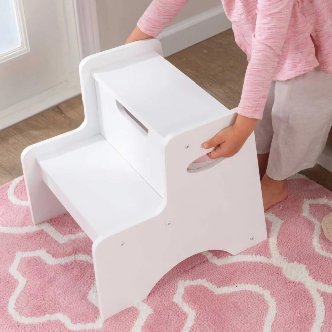 Chaise en bois blanche pour enfants