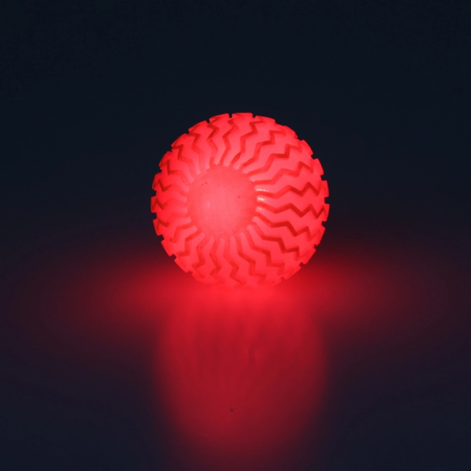 Stuiterbal met licht 6.5 cm