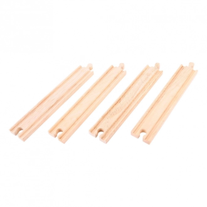 Set van lange rails (20-21 cm) voor uitbreiding van de spoorweg