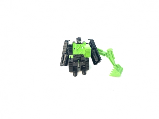 Transformerende robot - graafmachine/bulldozer/tankwagen