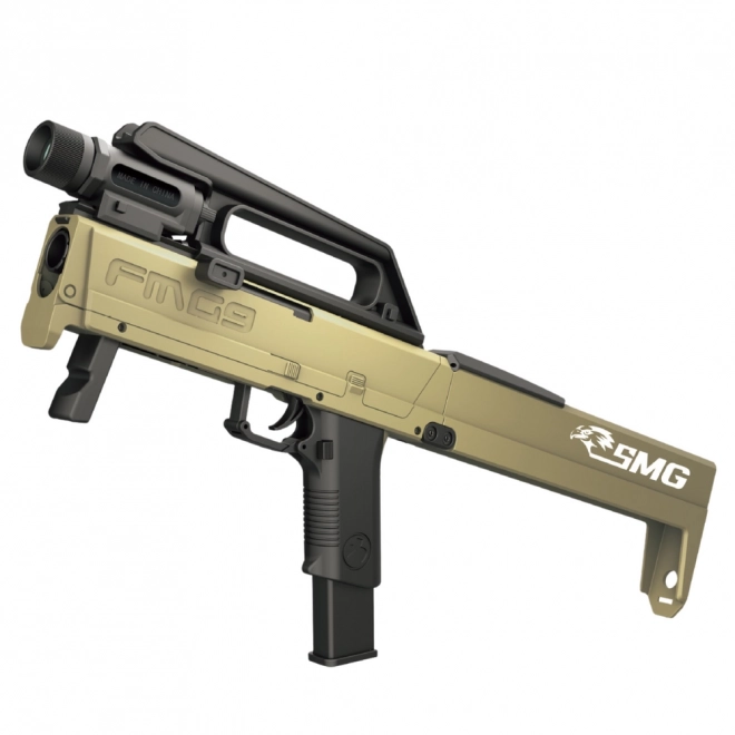 Folding Foam Dart Rifle with Flashlight