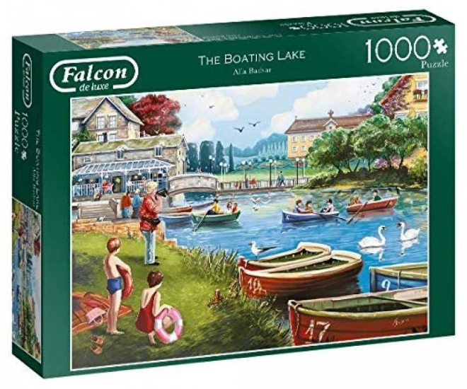 FALCON Puzzel Bootjes op het meer 1000 stukjes