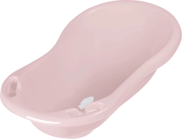 Baby bathtub with plug Pure 84 cm – Nordic Pink