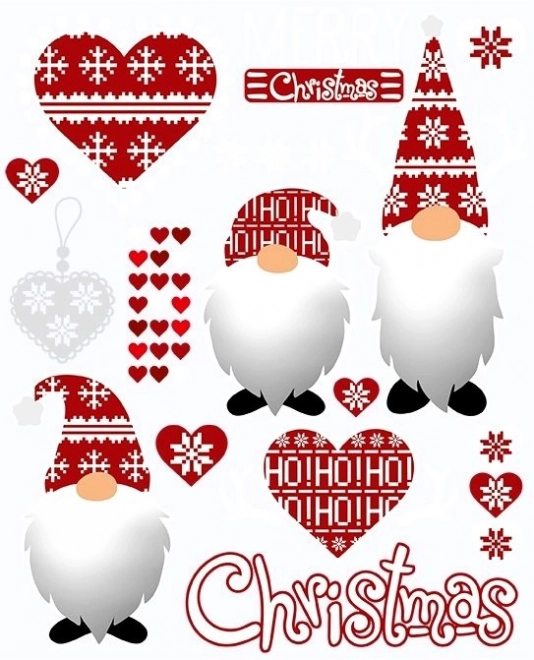 Christmas Iron-ons Gnomes