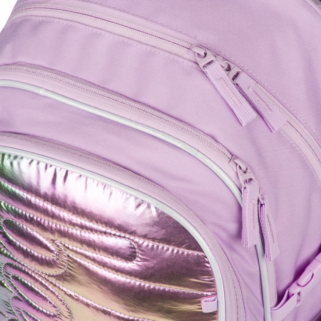 Baagl Set 3 : Sac à dos, Trousse et Sac de sport Lavande