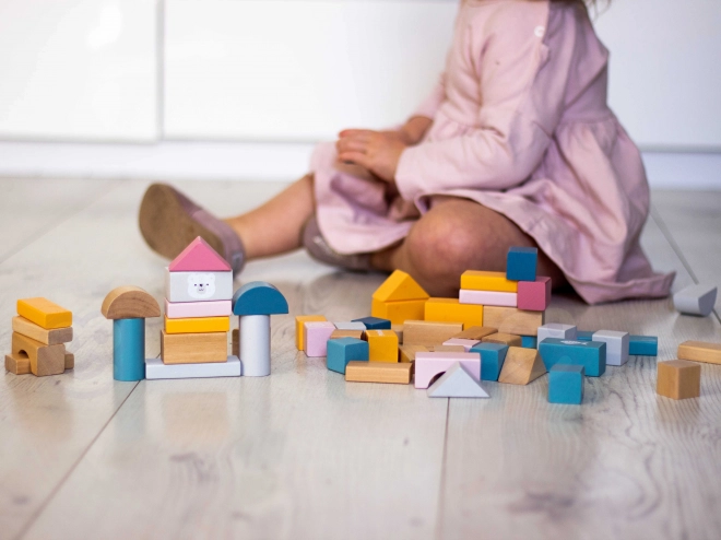 Wooden Block Set 60 Pieces