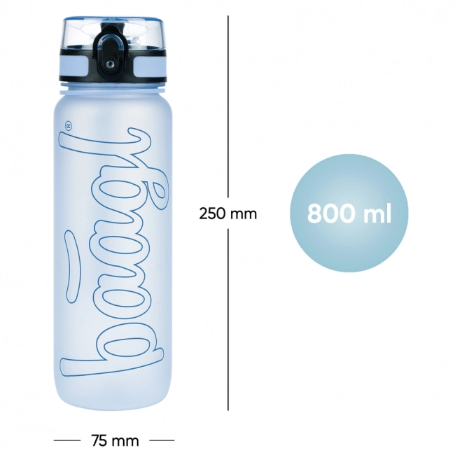 BAAGL Tritan-fles voor drinken Dust Blue, 800 ml