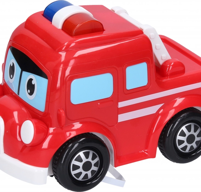 Camion de pompiers avec effets 15 cm