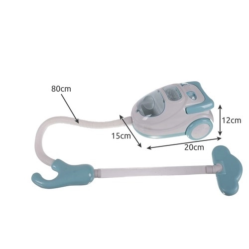 Kindstofzuiger met geluiden en licht Kruzzel blauw