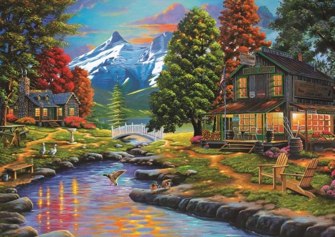 ART PUZZLE Puzzel Twee Kusten 2000 stukjes