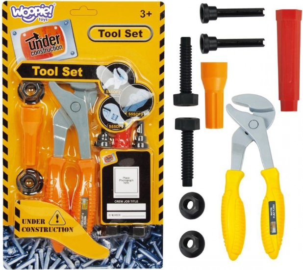 Woopie Coffret d’outils du petit bricoleur avec clé réglable