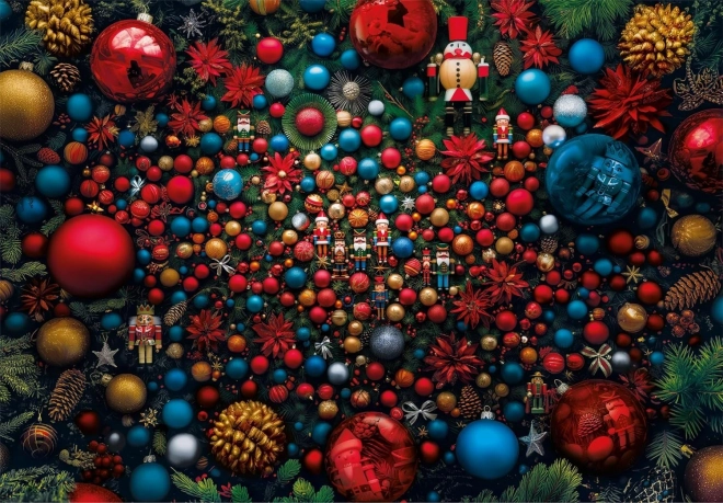 CLEMENTONI Puzzle Impossible : Noël 1000 pièces