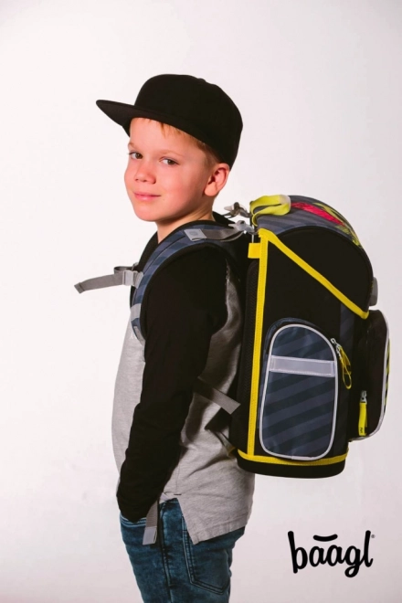 BAAGL SET 3 Ergo Bagr : cartable, trousse, sac