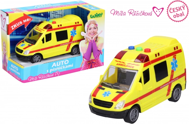 Krankenwagen mit Effekten von Míša Růžičková