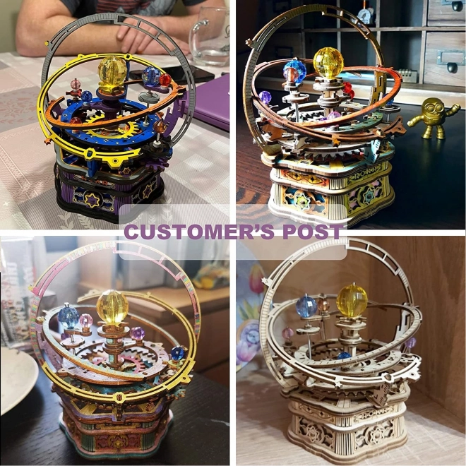 RoboTime 3D puzzel muziekdoos Historische klok