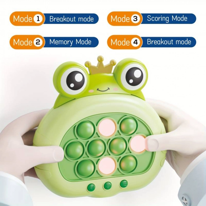 Jeu électronique anti-stress Grenouille POP IT