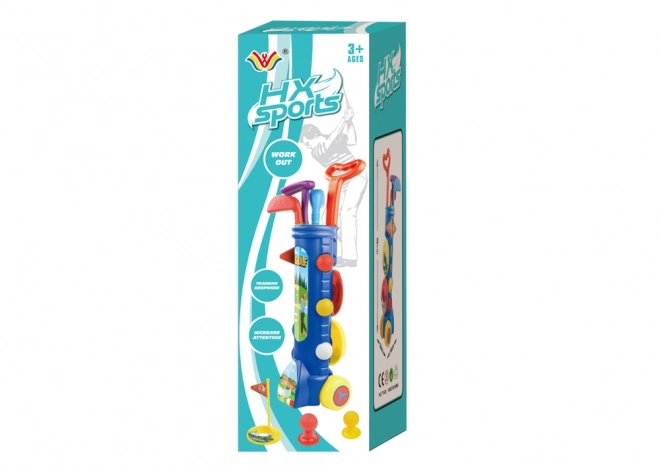 Grote minigolfset + golfkar
