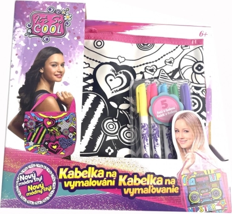 Ausmal-Handtasche City – kreative Kinderhandtasche zum Ausmalen