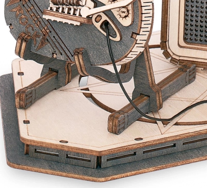 Wooden 3D Puzzle Electric Guitar