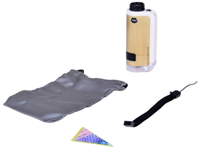 Zakmicroscoop voor kinderen met vergroting