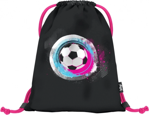 Baagl shoe bag Football pink
