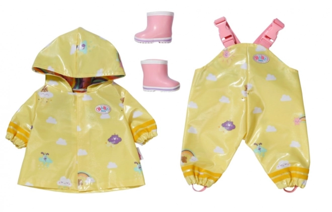 BABY born ensemble de pluie Deluxe pour poupées 43 cm
