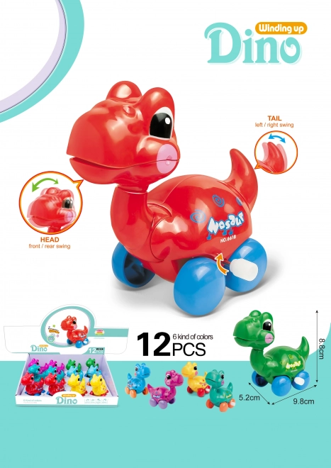 Dino opwindbaar kunststof 10 cm