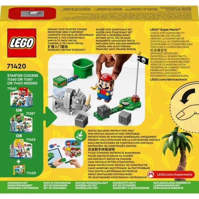 Nashorn Rambi - LEGO Super Mario Erweiterungsset