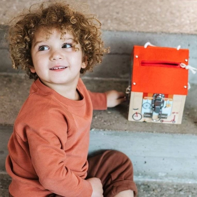 Lilliputiens – houten huisje met sloten