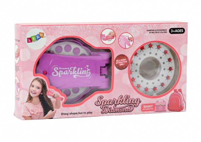 Set voor haarversiering en accessoires Sprankelende Diamant