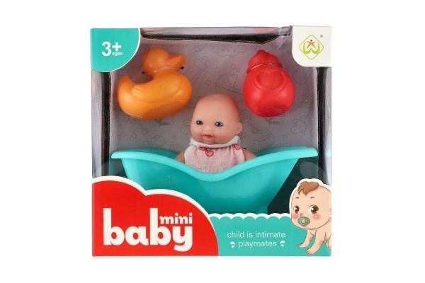 Pop met badkuipje en accessoires