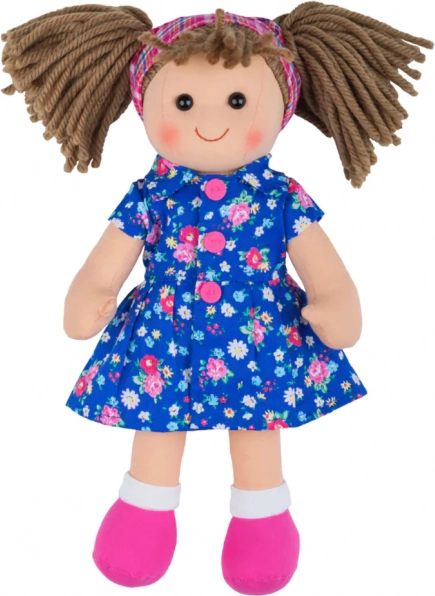 Poupée en tissu Bigjigs Toys Hollie 28 cm