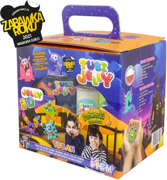 Kit créatif Tubi Jelly - petit aquarium de monstres