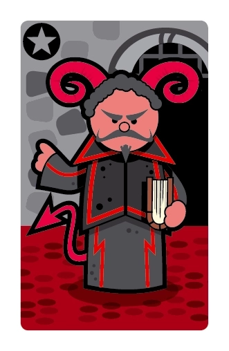 Zwarte Piet Mijn eerste sprookjes gezelschapsspel - kaarten in plastic doosje 6x9cm