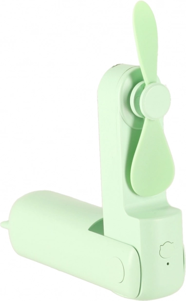 Mini draagbare USB ventilator opvouwbaar groen