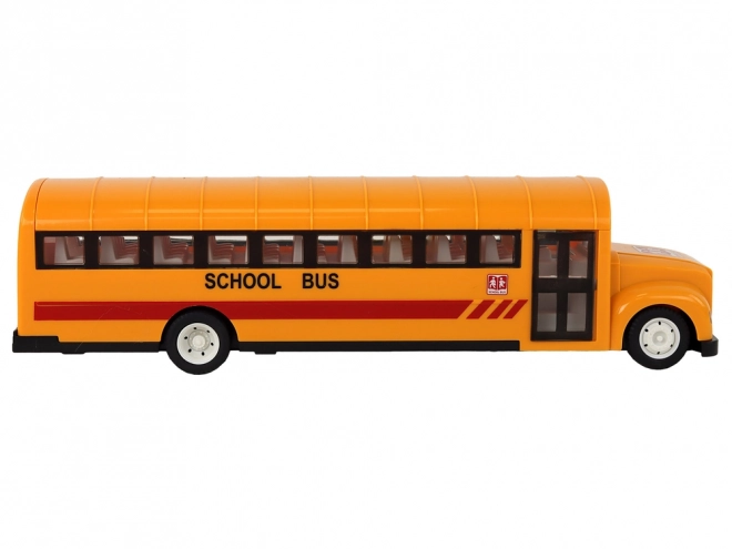 Gele schoolbus op afstandsbediening R/C Open deuren