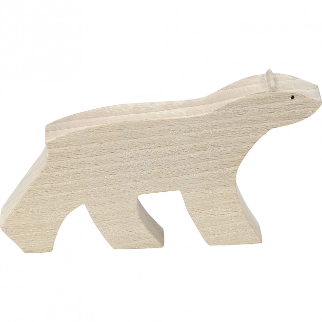 Holzfigur Eisbär Vilac