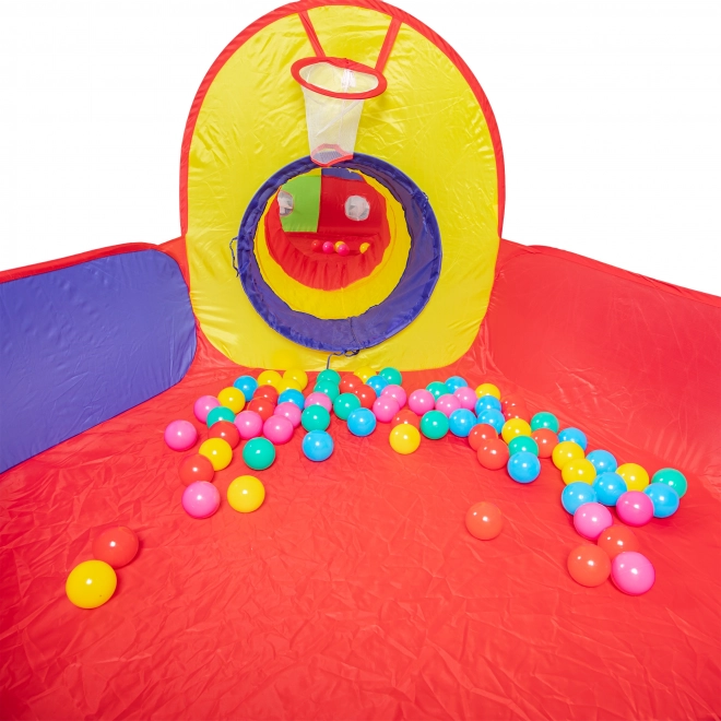 Tent met tunnel en ballen