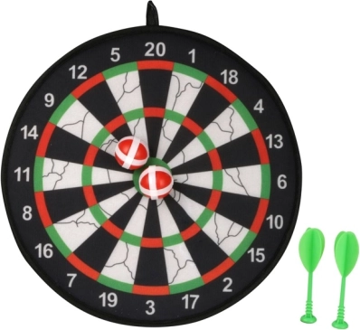 Safe dartboard and darts