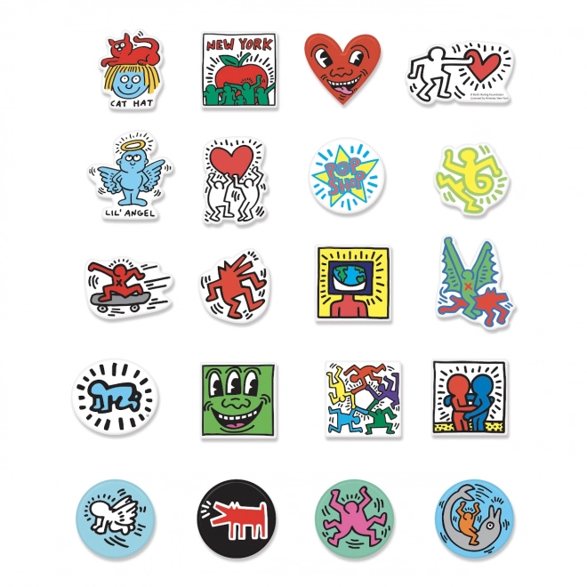Vilac Houten Magneten Keith Haring